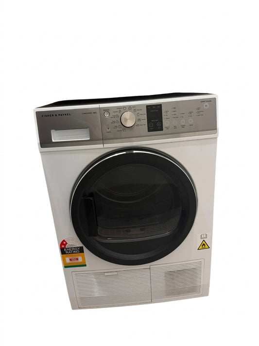 Fisher & Paykel 8kg Condenser Dryer DE8060P+ White - Image 1