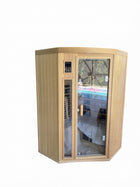 Dynamic Saunas Barcelona Infrared Sauna - 2-Person Corner Design 1.5m x 1.5m corner - Image 1