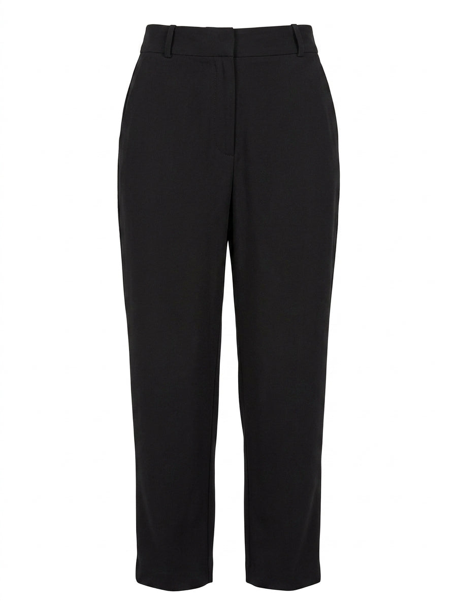 Zimmermann High-Waisted Tapered Trousers Black Size 0 - Image 1
