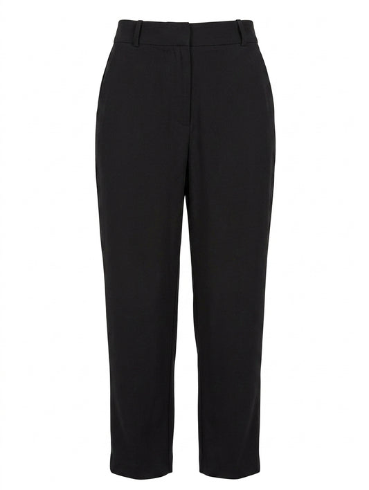 Zimmermann High-Waisted Tapered Trousers Black Size 0 - Image 1
