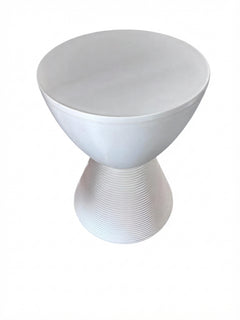 Kartell Prince AHA Stool Philippe Starck Wax White - Image 1