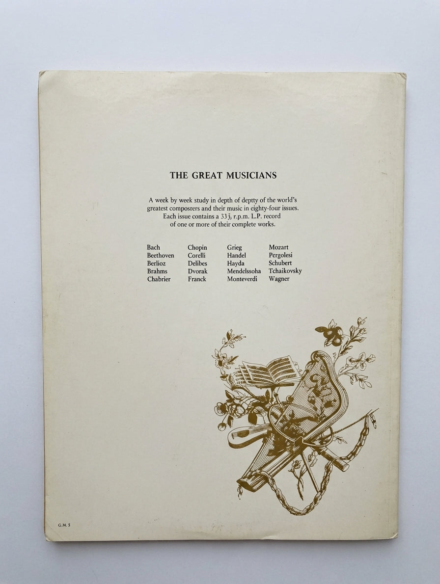 Fabbri & Partners Limited The Great Musicians Magazine & LP No. 5 Tchaikovsky - Image 1