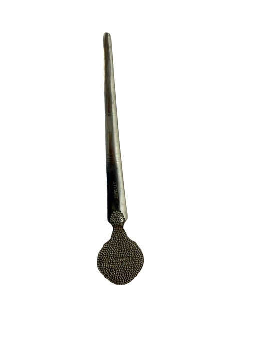 Stuart Crystal Letter Opener Silver Plated Vintage - Image 1