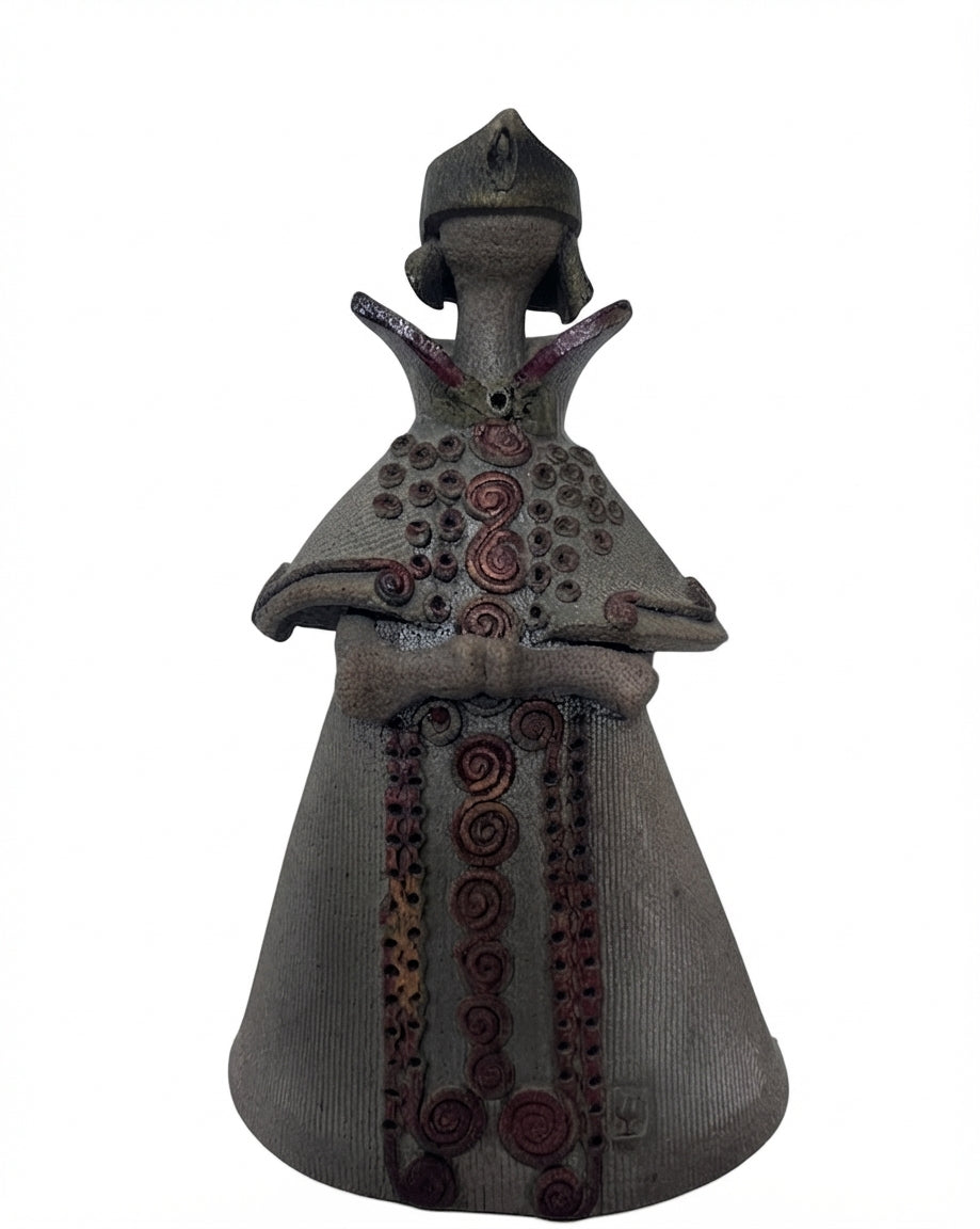 Vintage Ceramic Figurine Mid-Century Modern Studio Pottery