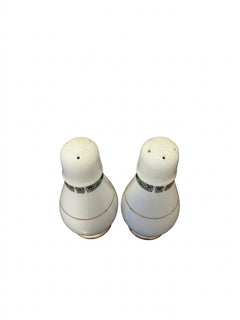 Noritake Salt And Pepper Shakers Legendary Green 4139 - Image 1
