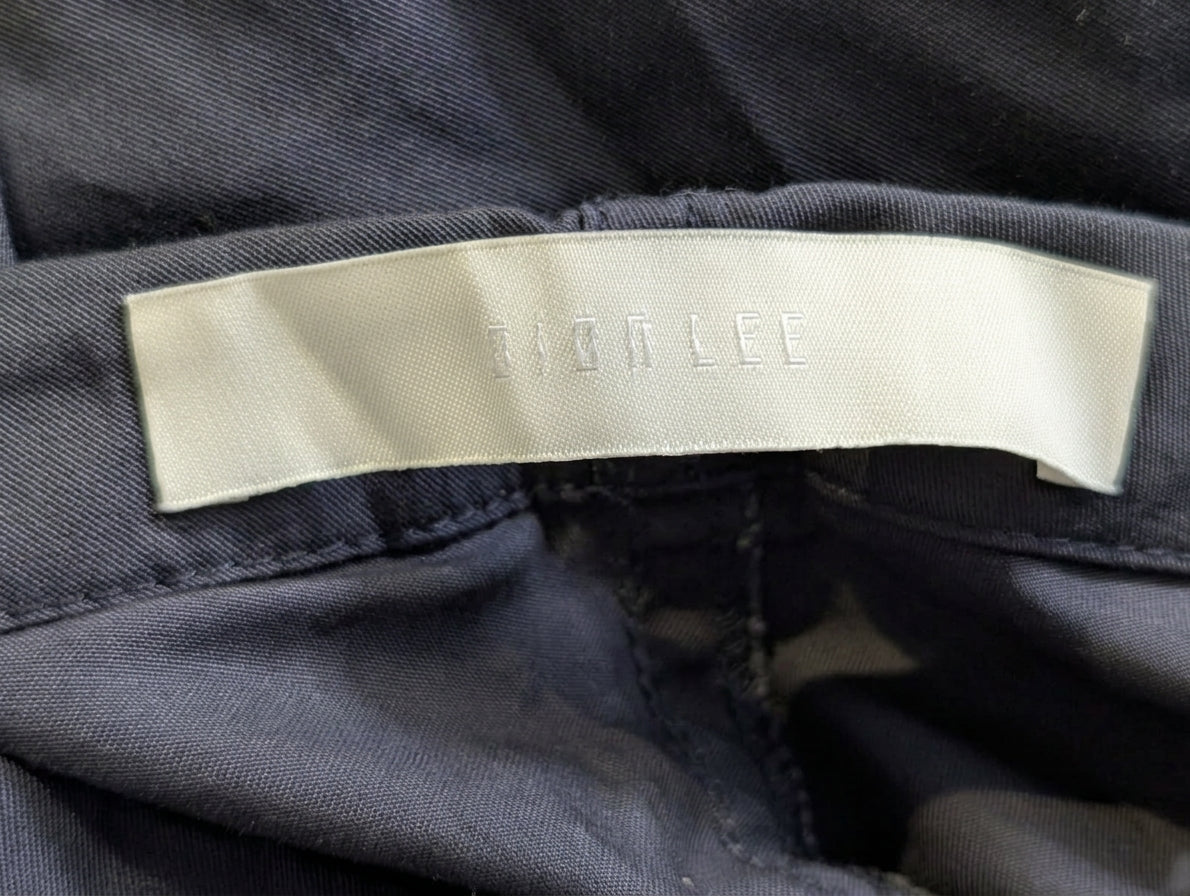Dion Lee Utility Trousers Navy Cotton XXS - Image 3