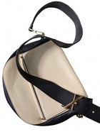 Ginger & Smart Leather Crossbody Bag Black & Cream - Image 1