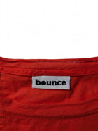 Bounce Cotton Voile Colourblock Top Red & Rust Size M - Image 2