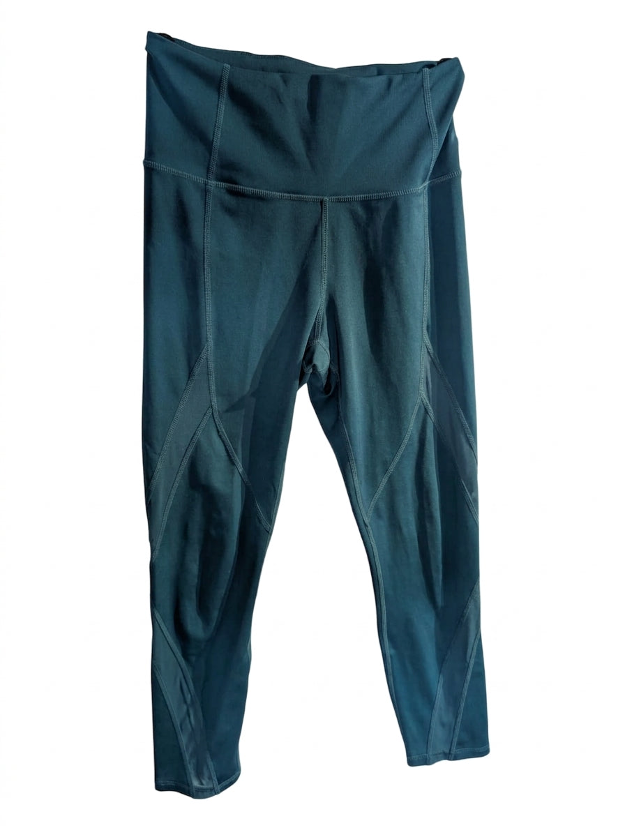 Nimble Activewear High-Rise Leggings - Teal Green Size AU 10 - Image 1