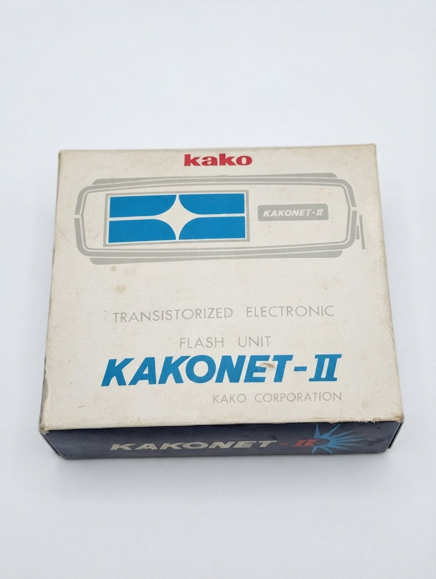 Kako Kakonet-II Transistorized Electronic Flash Unit Vintage Grey