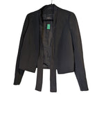 Joseph Open Front Cropped Blazer Jacket Black EU 40 - Image 1
