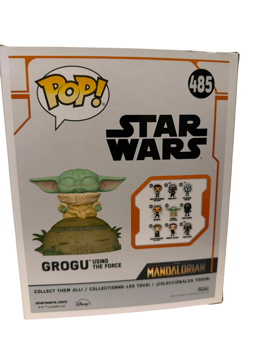 Funko Pop! Star Wars The Mandalorian Grogu Using The Force #485 - Image 2