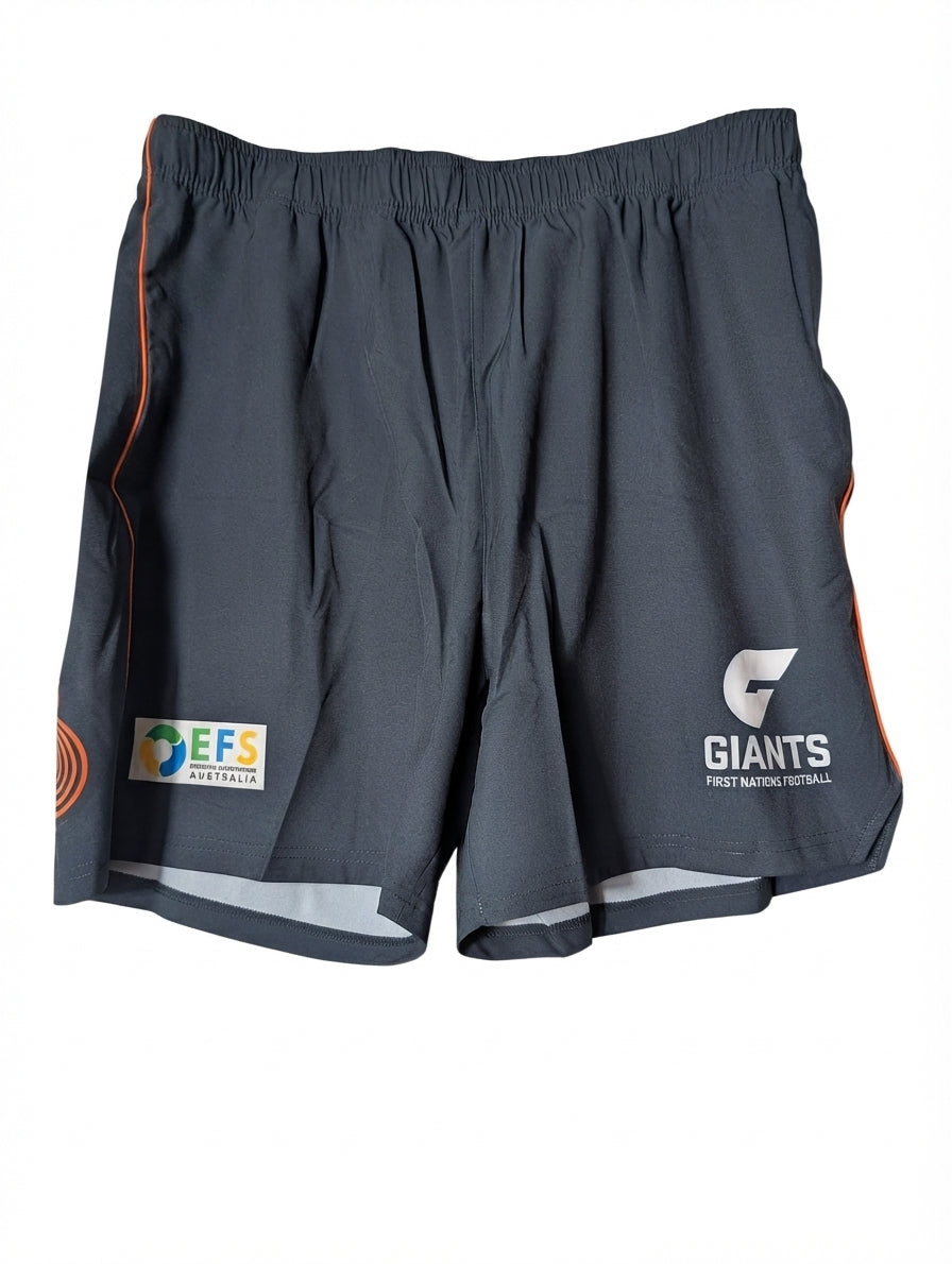 New Balance GWS Giants AFL First Nations Training Shorts 2XL
