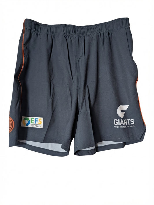 New Balance GWS Giants AFL First Nations Training Shorts 2XL - Image 1