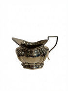 Vintage Silver Plated Creamer Pitcher Scalloped Design - Image 1