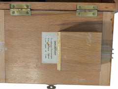 Britex Minor Microscope Wooden Storage Case Vintage - Image 2
