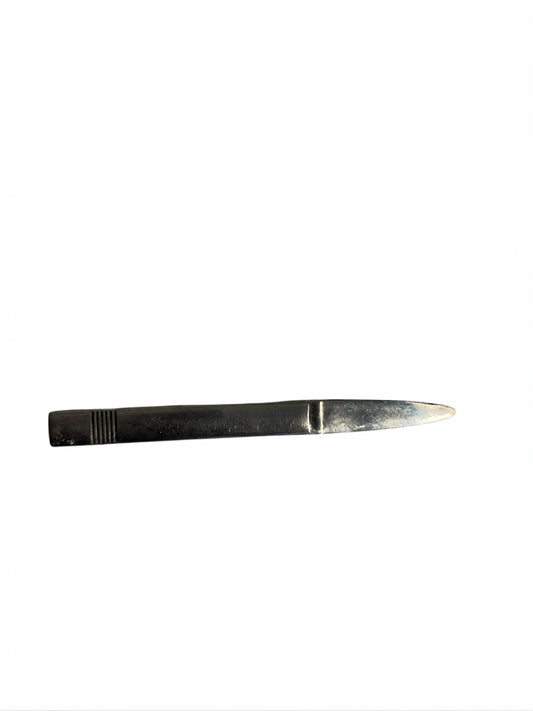 Vintage Stainless Steel Letter Opener Minimalist Design - Image 1