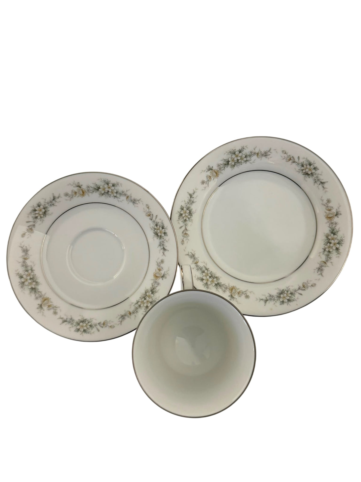 Noritake Melissa 3080 Fine China Tea Set 8 Place Settings Plus Extras