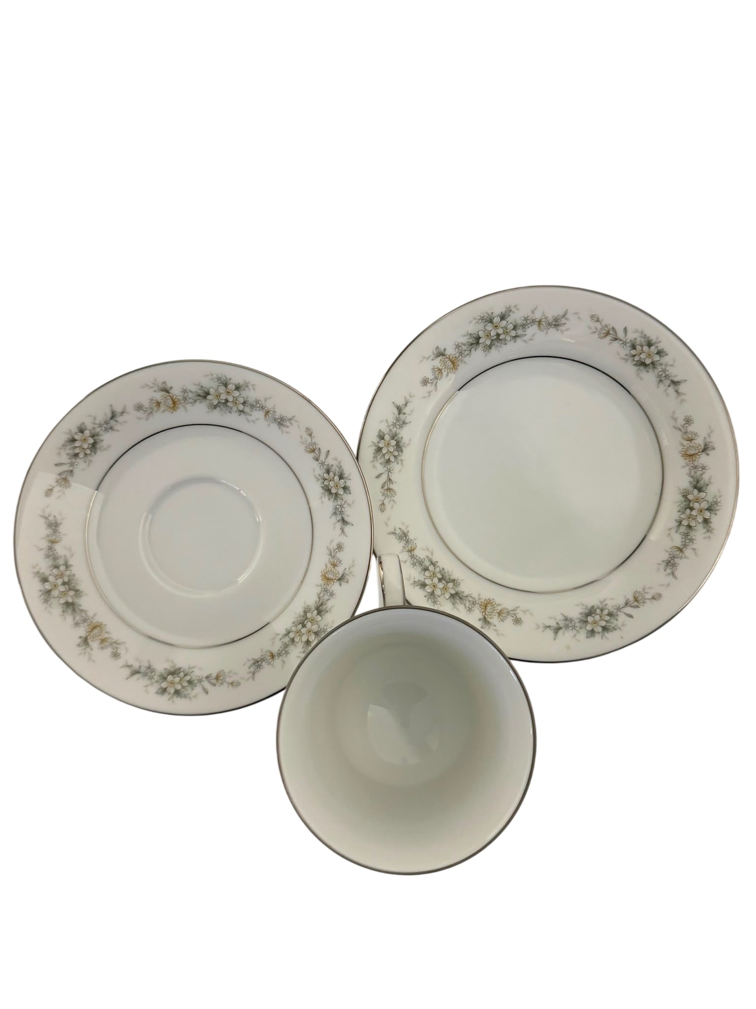 Noritake Melissa 3080 Fine China Tea Set 8 Place Settings Plus Extras - Image 1