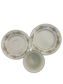 Noritake Melissa 3080 Fine China Tea Set 8 Place Settings Plus Extras - Image 1