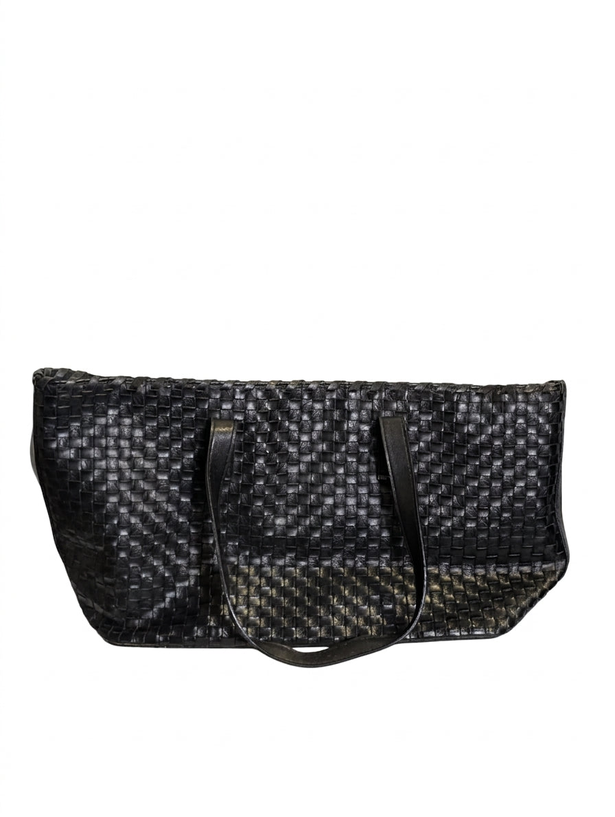 Mi Sa Ko Woven Tote Bag Black