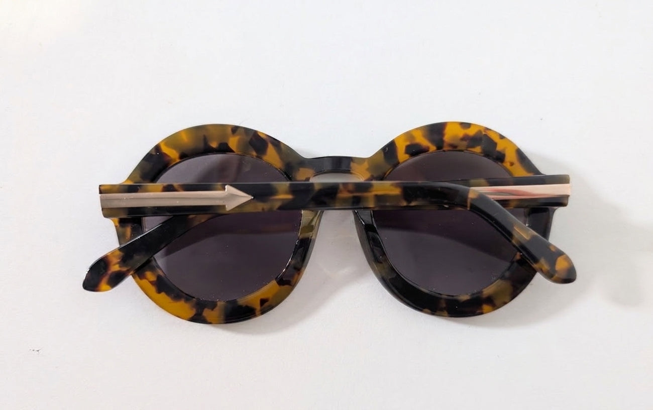 Karen Walker Joyous Sunglasses - Tortoise Shell Frames - Image 2