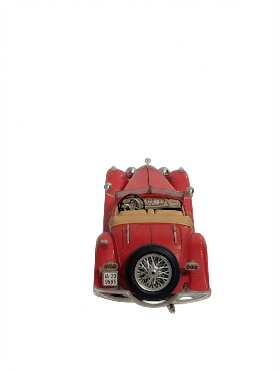 Burago Mercedes-Benz 500K Roadster 1936 Diecast Model 1:18 Scale Red - Image 2