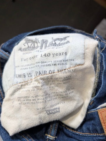 Levi's 511 Slim Fit Jeans Blue Denim Men's W32 L32 - Image 2