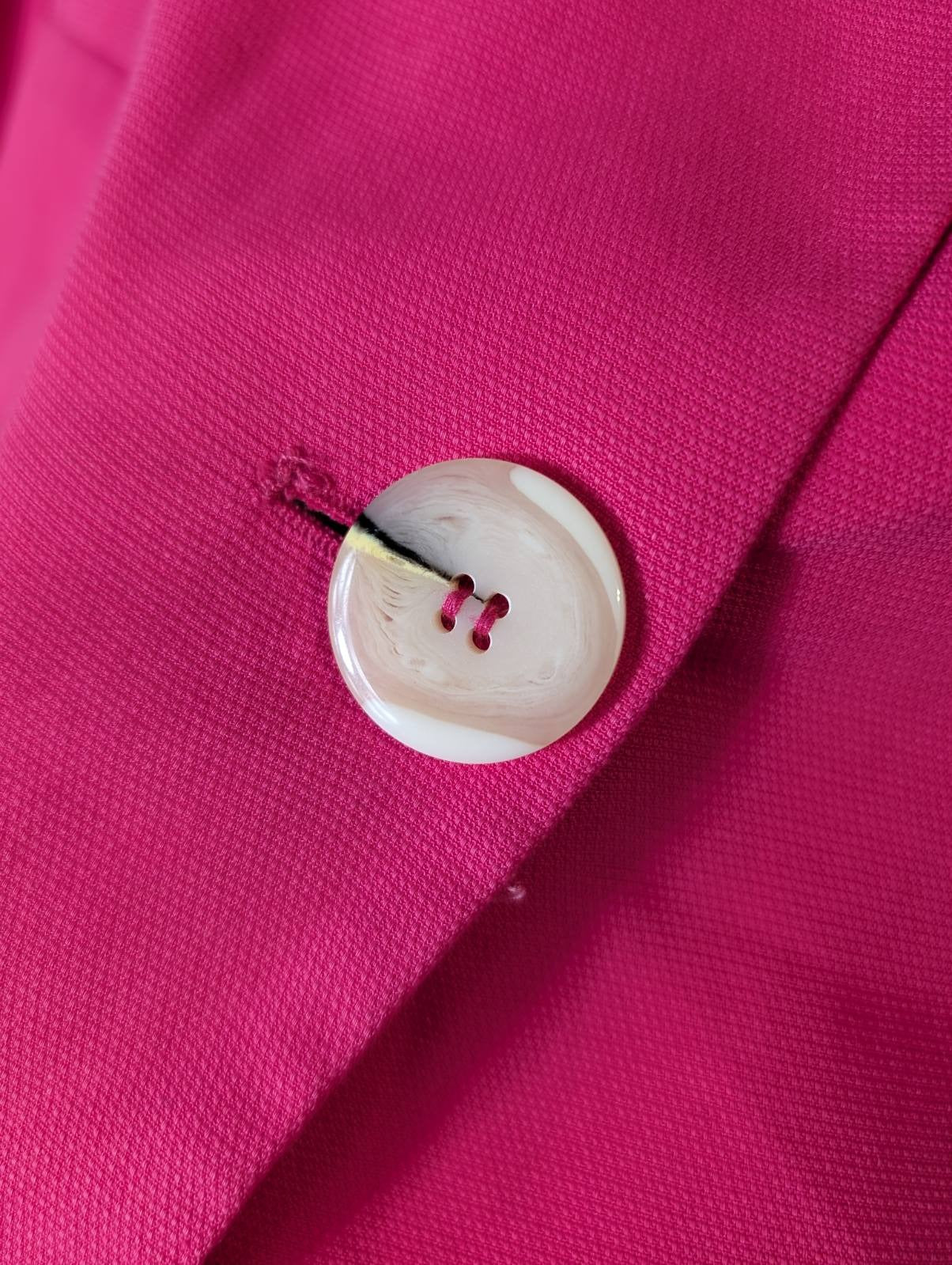 Zara Hot Pink Double-Button Blazer - Size S - Image 3