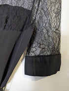 Sonia by Sonia Rykiel Ruffle Peplum Top Black Size 36 - Image 10