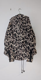 The Upside Leopard Print Rain Jacket Women's XL - Image 2