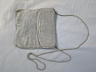 Oroton Vintage Metal Mesh Evening Bag Silver - Image 8