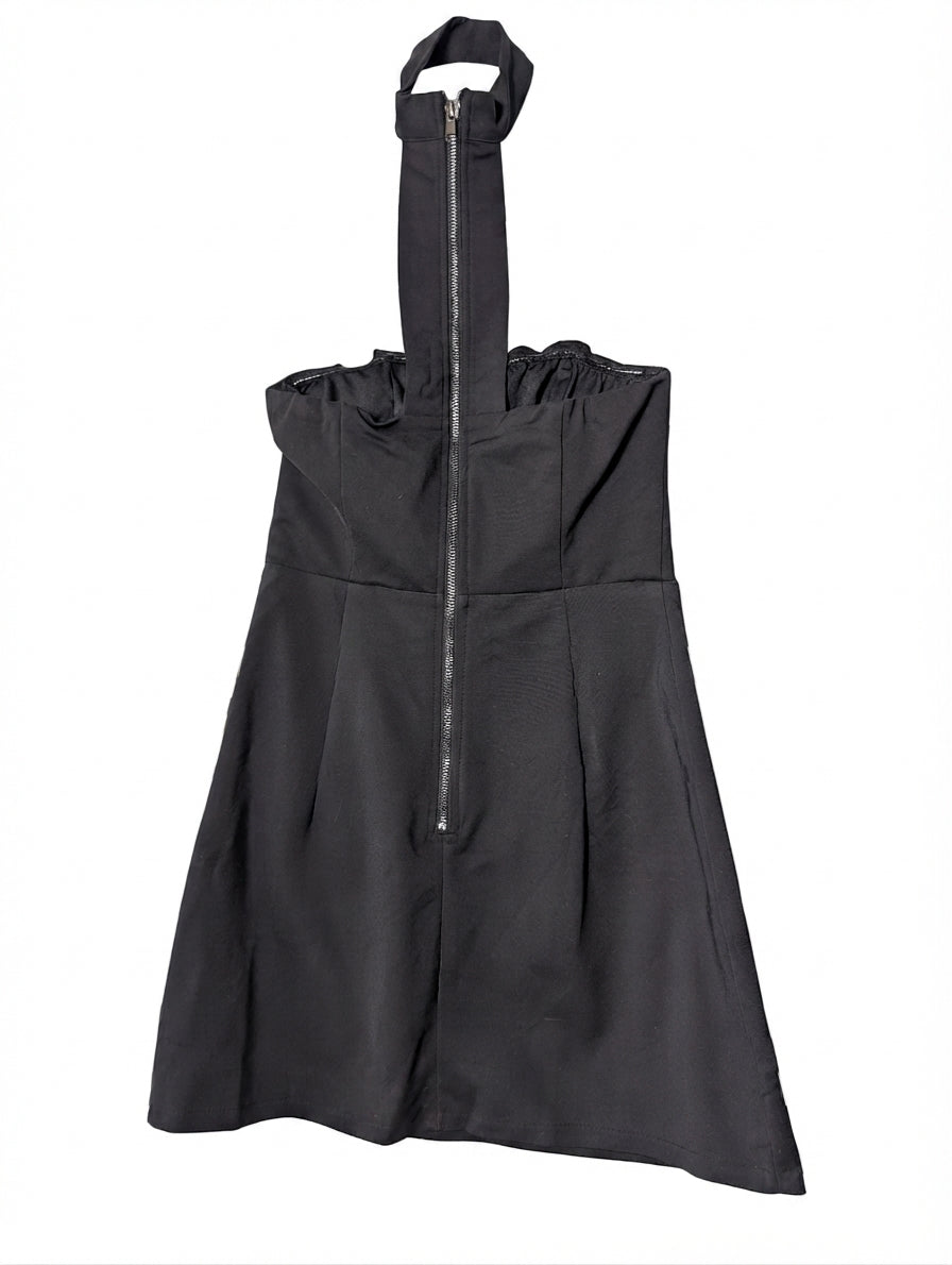 Luvalot Elude Choker Mini Dress Black AU 10 - Image 1
