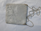 Oroton Vintage Metal Mesh Evening Bag Silver - Image 11