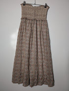 Isabel Marant Silk Smocked Maxi Skirt Multicolour Size 36 - Image 5