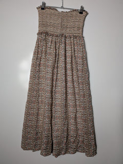 Isabel Marant Silk Smocked Maxi Skirt Multicolour Size 36 - Image 5
