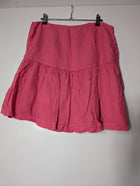 Country Road Organic French Linen Ruffle Mini Skirt Pink Size 12 - Image 3