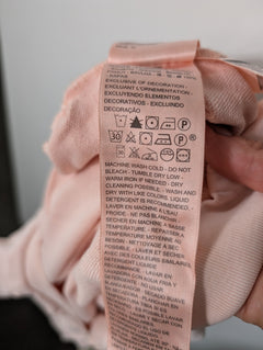 Levi's Embroidered Logo Crewneck Sweatshirt Pink Size S - Image 10