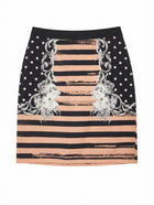 Emma Cook Floral Polka Dot Striped Skirt Size 10 - Image 1