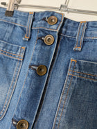 Rag & Bone Denim Button-Front Mini Skirt Blue Size 30 - Image 2