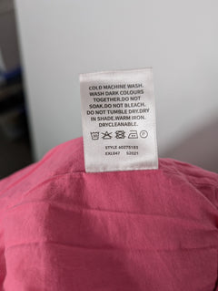 Country Road Organic French Linen Ruffle Mini Skirt Pink Size 12 - Image 6