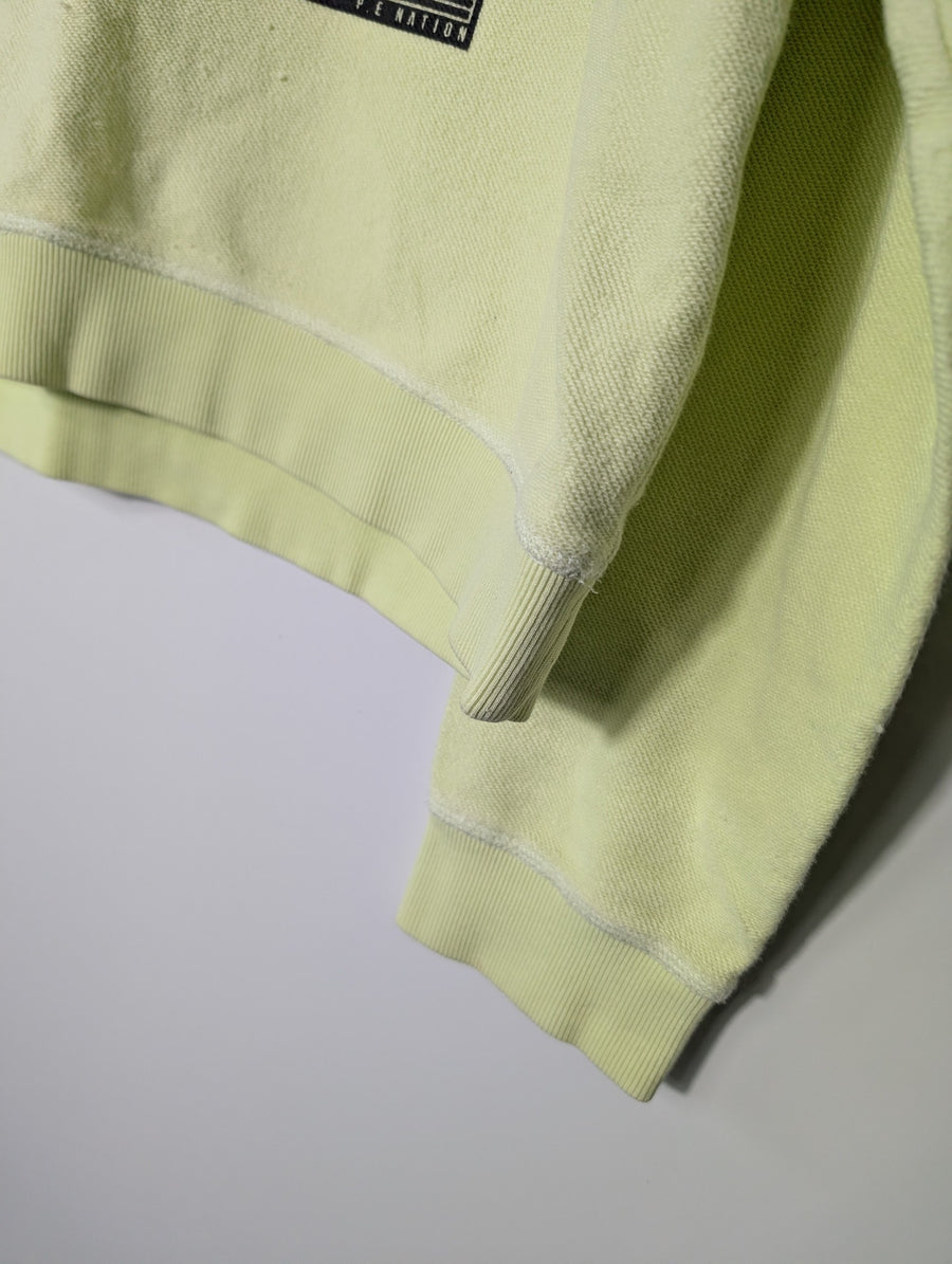 P.E Nation The Original Sport Sweatshirt Light Green Size M - Image 3
