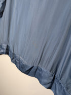 B.yu Silk Blend Oversized Blouse Blue Size M - Image 6