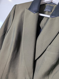 Josh Goot Double Breasted Coat Dress Olive Green Size S NWT - Image 2