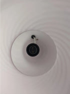 Vintage Murano Style Swirl Glass Mushroom Lamp - Pink Table Light - Image 9
