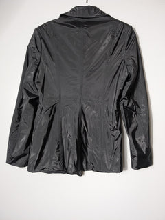 ICE Collection Vintage Nylon Button-Up Jacket Black Size S - Image 4