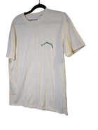Online Ceramics 'No Means No' Graphic T-Shirt White Small - Image 1