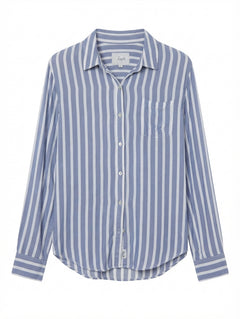 Rails Josephine Button-Down Shirt Blue and White Stripe XL - Image 1