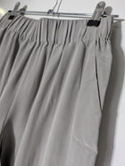 Grana Silk Elastic Waist Shorts Grey Women's Size Small - Image 2