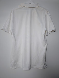 Lacoste Slim Fit L.12.12 Polo Shirt White Size 5 - Image 4